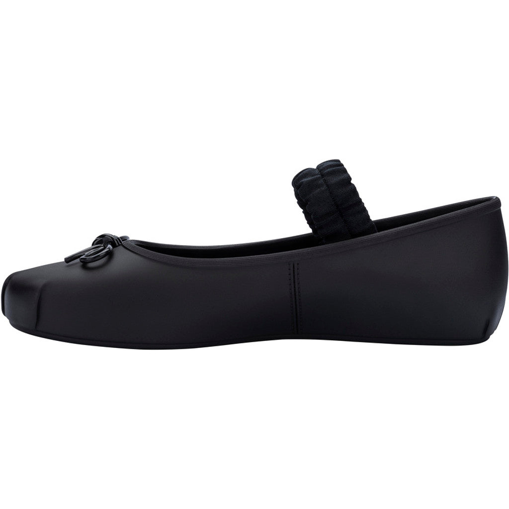 Melissa Melissa   Sophie Scrunch Ad BALLERINA BU929 MATT BLACK