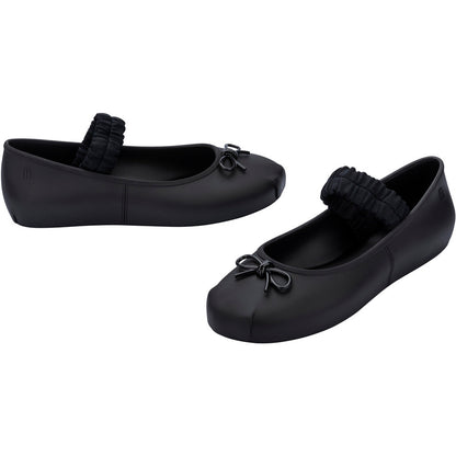 Melissa Melissa   Sophie Scrunch Ad BALLERINA BU929 MATT BLACK