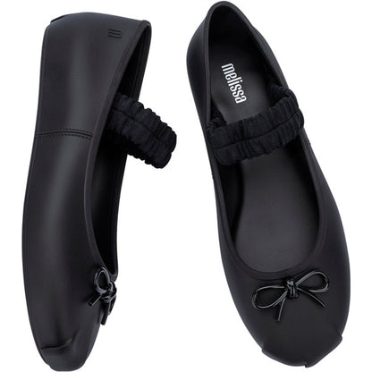Melissa Melissa   Sophie Scrunch Ad BALLERINA BU929 MATT BLACK