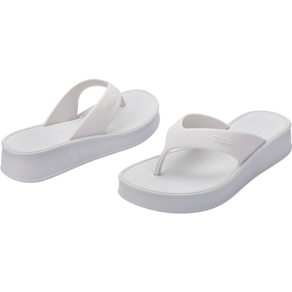 Melissa Melissa Sun Flip Flop Platform AD PLATFORM BT043 WHITE