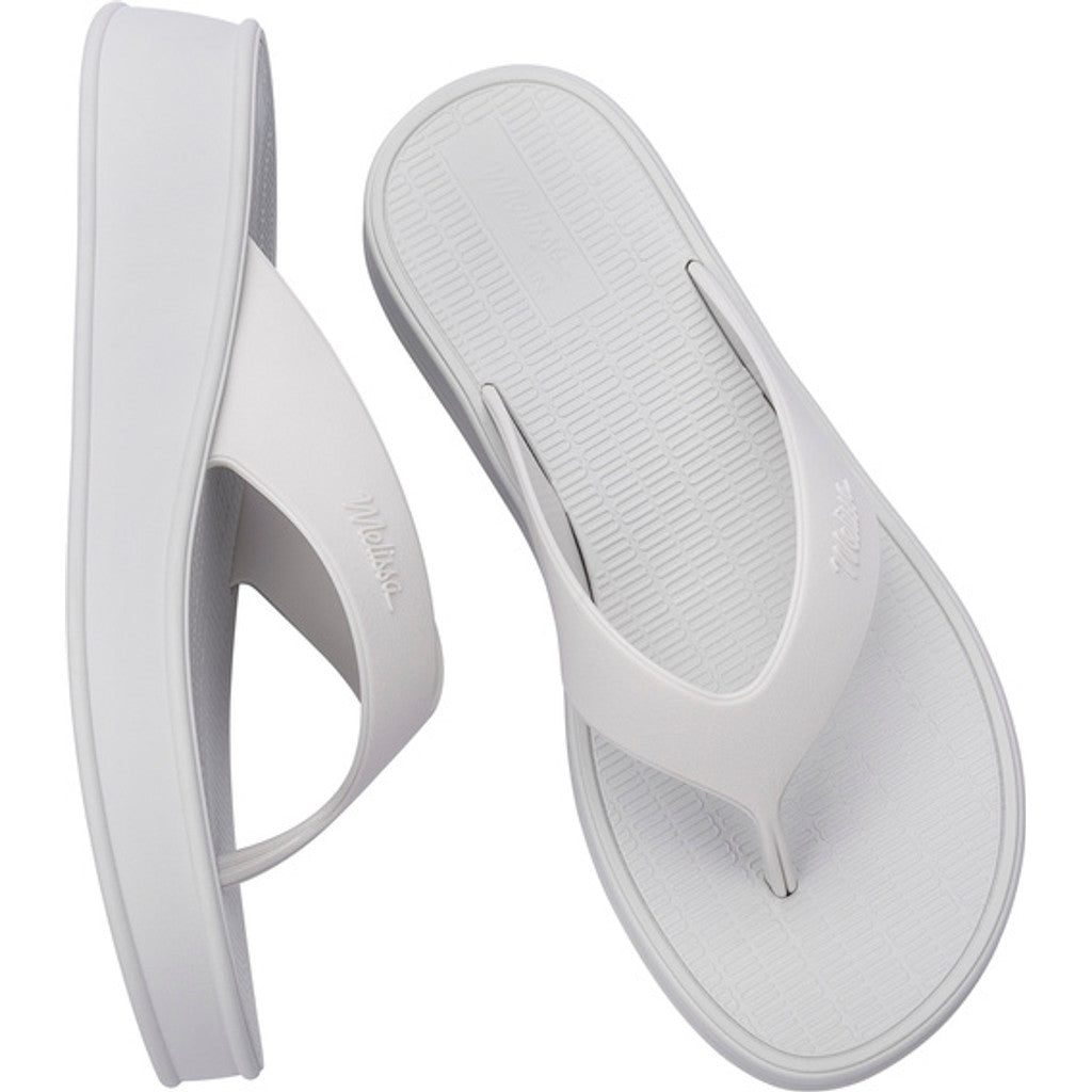 Melissa Melissa Sun Flip Flop Platform AD PLATFORM BT043 WHITE