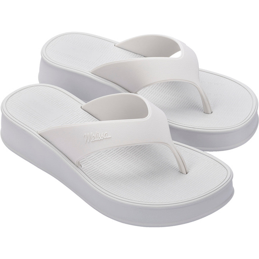 Melissa Melissa Sun Flip Flop Platform AD PLATFORM BT043 WHITE