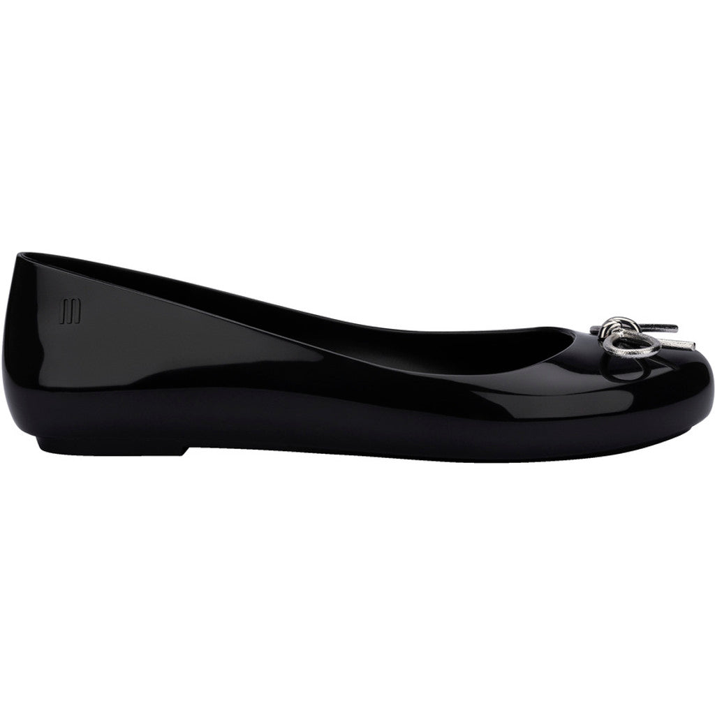 Melissa Melissa Sweet Love Chrome Ad BALLERINA BU055 BLACK/ONIX