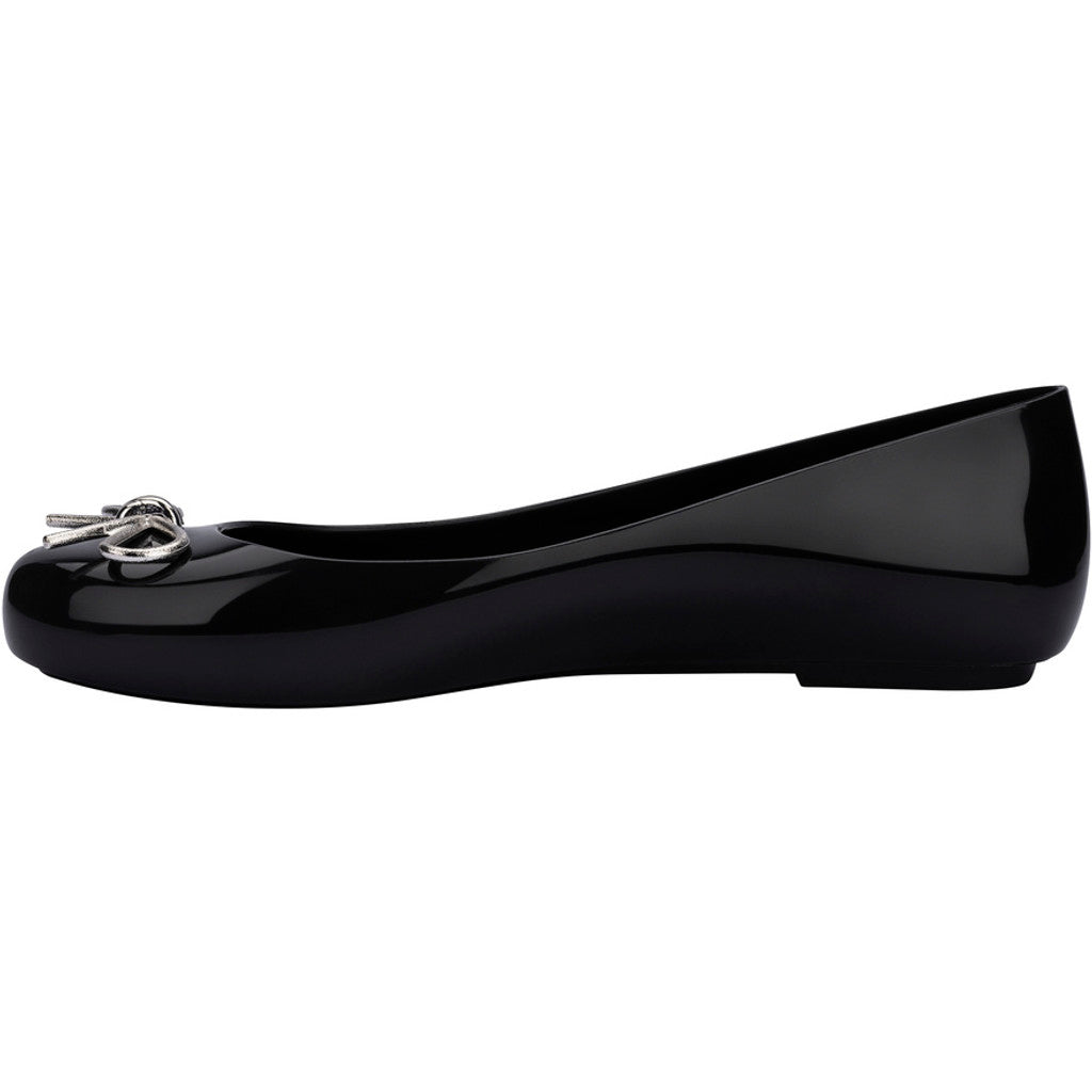 Melissa Melissa Sweet Love Chrome Ad BALLERINA BU055 BLACK/ONIX