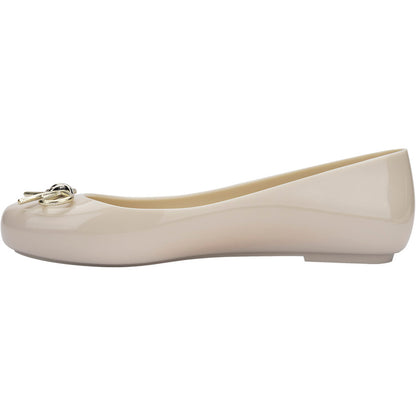 Melissa Melissa Sweet Love Chrome Ad BALLERINA BU057 BEIGE/GOLD