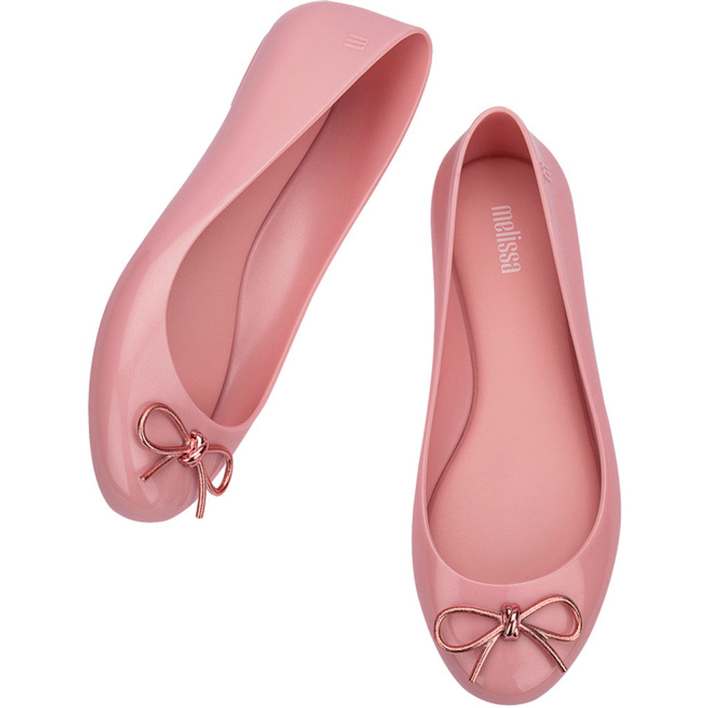 Melissa Melissa Sweet Love Chrome Ad BALLERINA BU058 METALLIC PINK