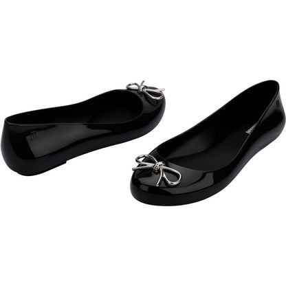 Melissa Melissa Sweet Love Chrome Ad BALLERINA BU055 BLACK/ONIX