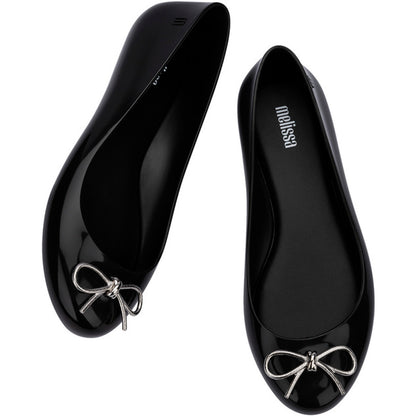 Melissa Melissa Sweet Love Chrome Ad BALLERINA BU055 BLACK/ONIX