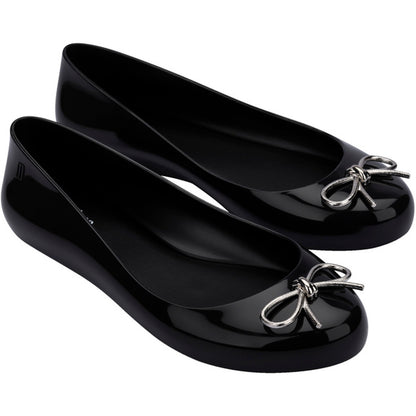 Melissa Melissa Sweet Love Chrome Ad BALLERINA BU055 BLACK/ONIX