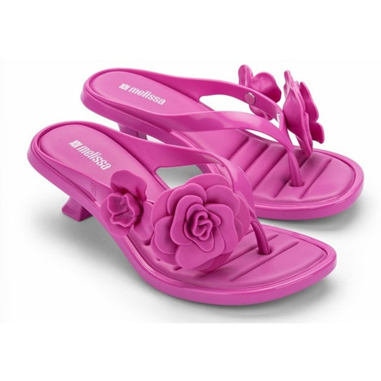 Melissa Melissa Thong Kitten Heel Petals AD HEEL BW648 LILAC