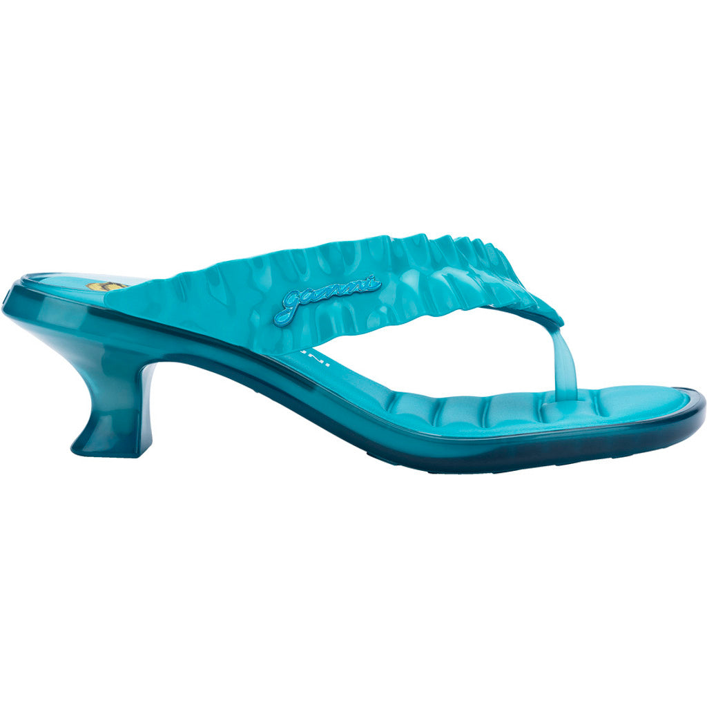 GANNI Melissa Thong Kitten Heel x Ganni AD  BX376 BLUE