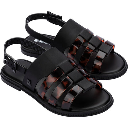 Melissa Melissa Tresse AD SANDAL BU551 BLACK/TORTOISE
