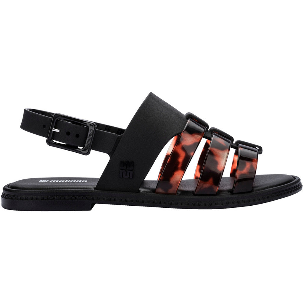 Melissa Melissa Tresse AD SANDAL BU551 BLACK/TORTOISE