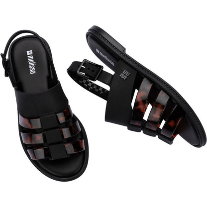 Melissa Melissa Tresse AD SANDAL BU551 BLACK/TORTOISE