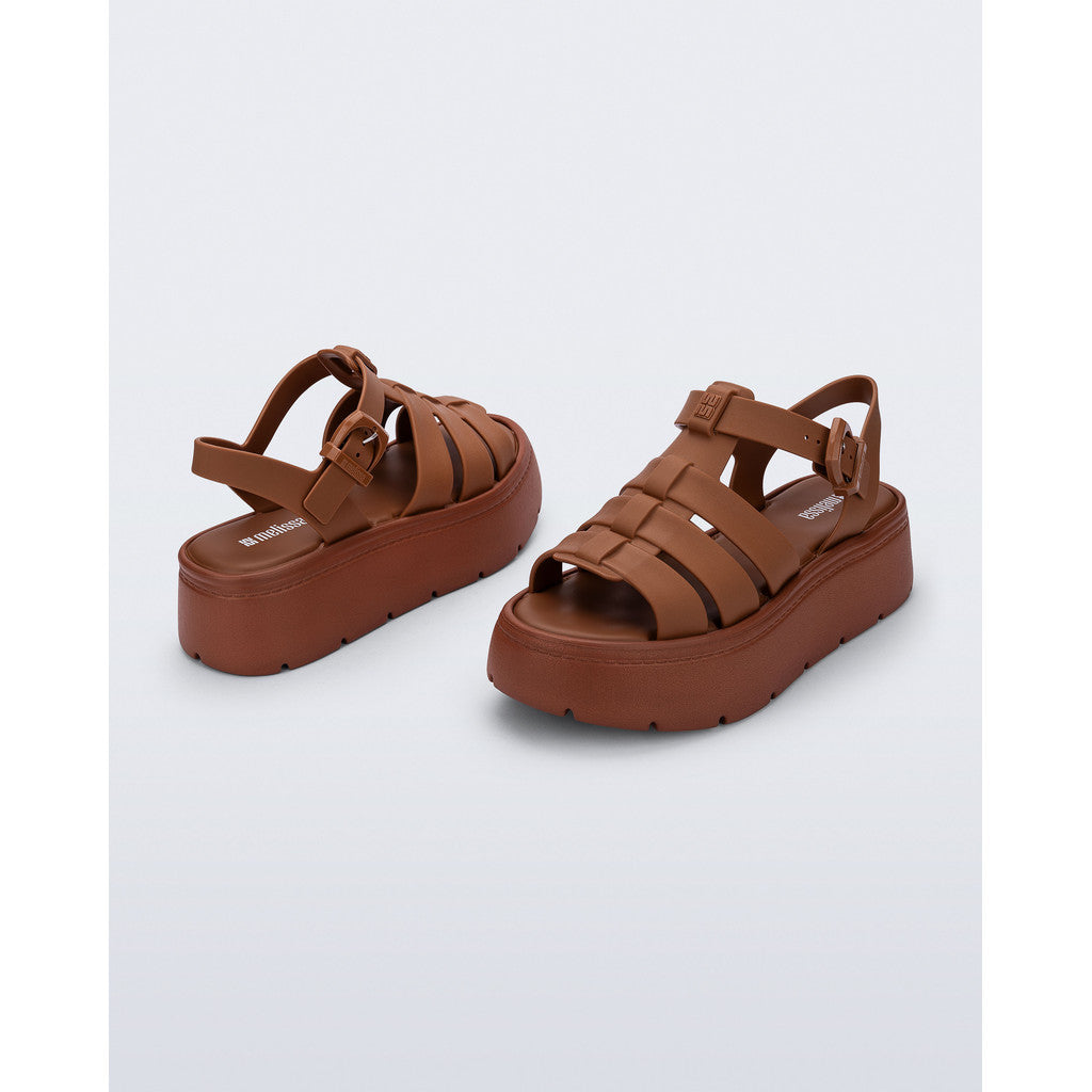 Melissa Melissa Up Platform Ad PLATFORM BS527 BROWN