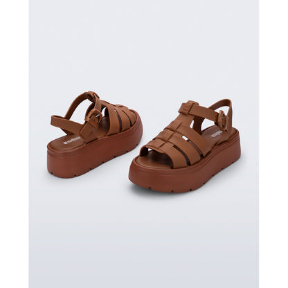 Melissa Melissa Up Platform Ad PLATFORM BS527 BROWN