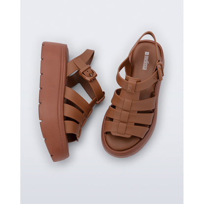 Melissa Melissa Up Platform Ad PLATFORM BS527 BROWN
