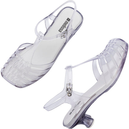 Melissa Melissa Vixen Kitten Heel Ad HEEL BW866 CLEAR