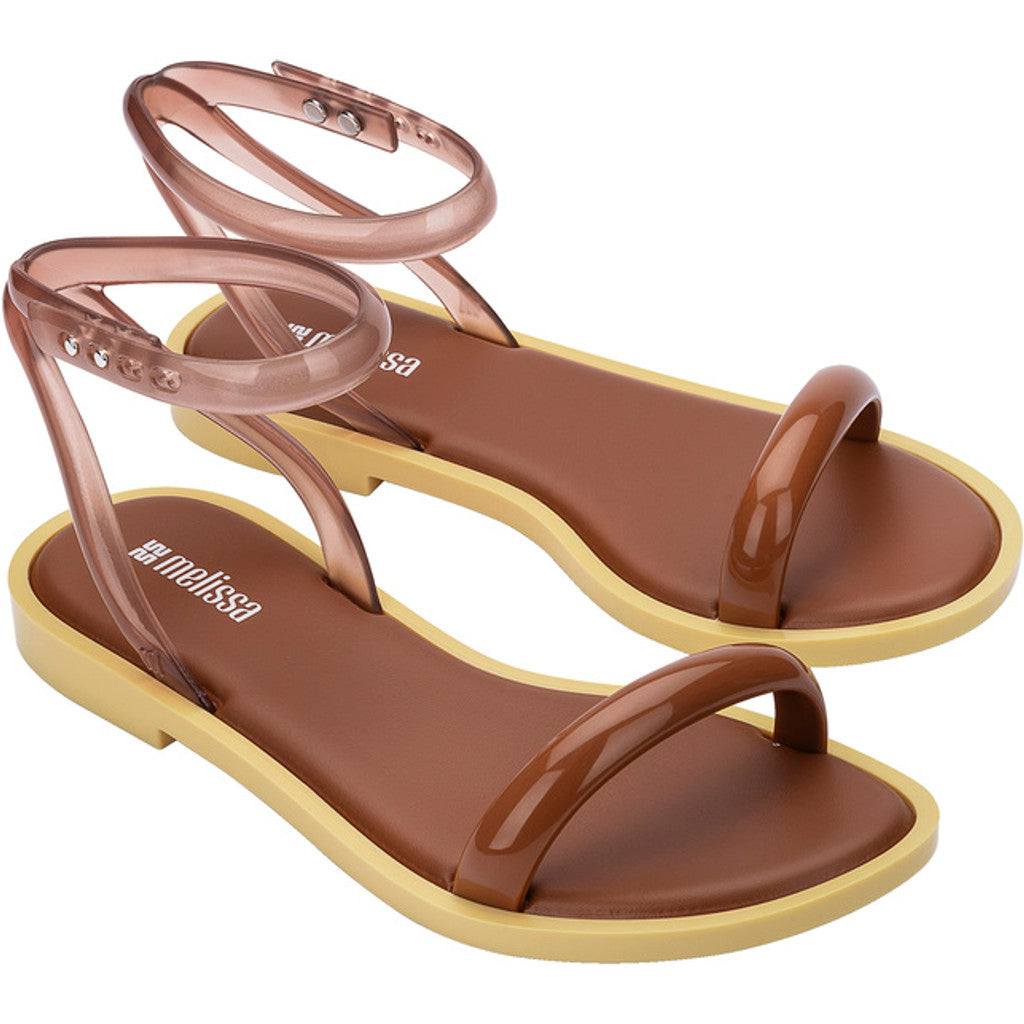 Melissa Melissa Wave Sandal II Ad SANDAL BW606 BROWN/YELLOW