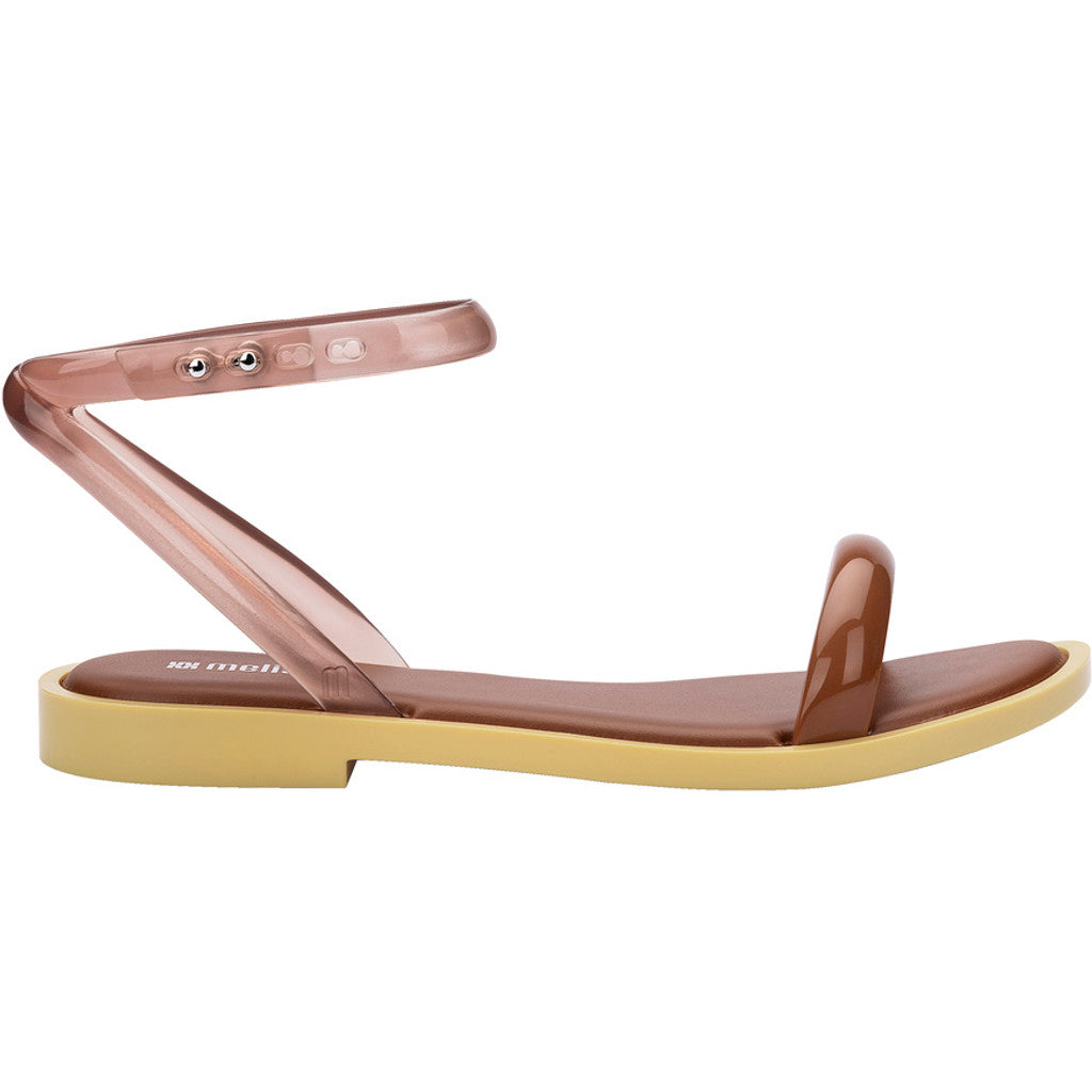 Melissa Melissa Wave Sandal II Ad SANDAL BW606 BROWN/YELLOW