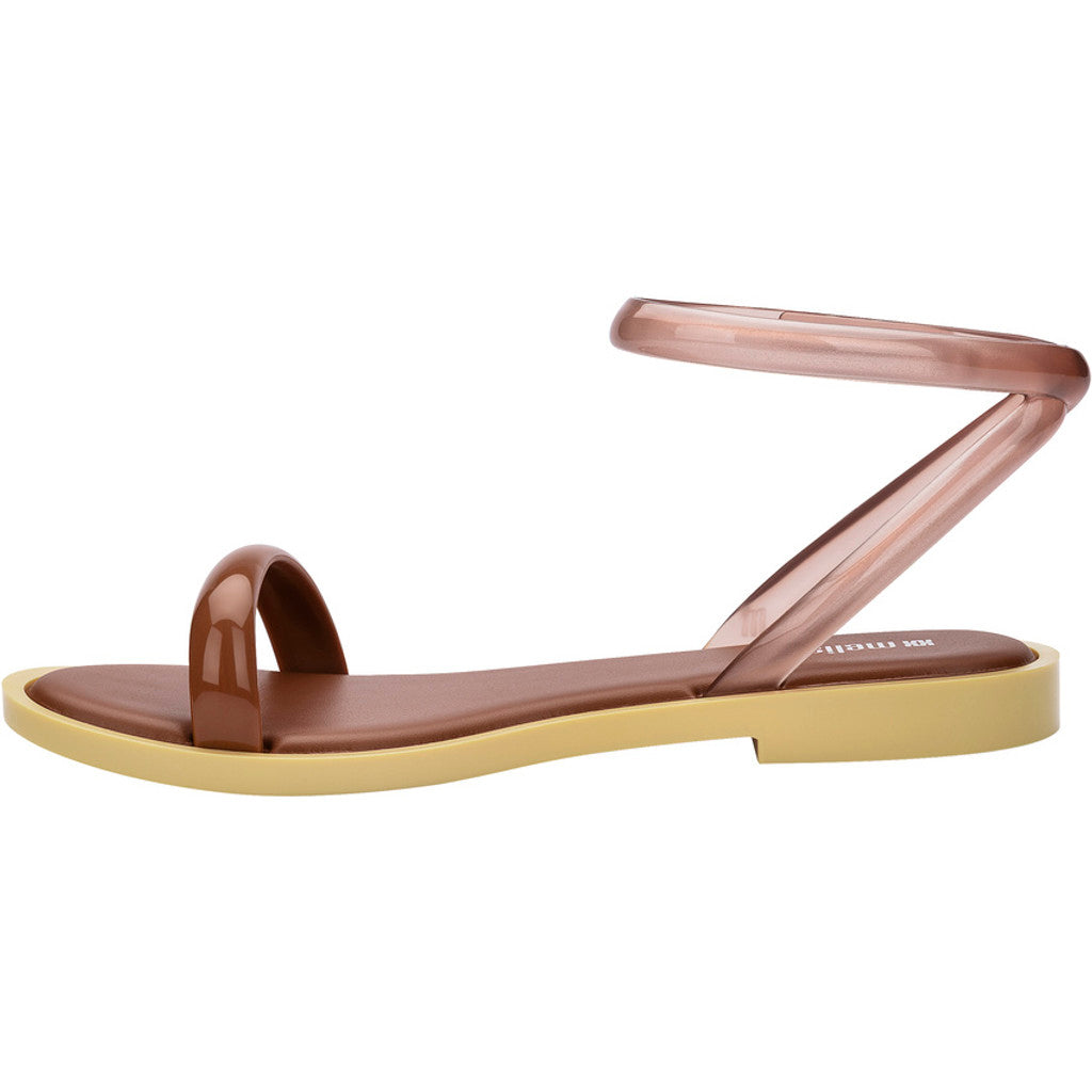 Melissa Melissa Wave Sandal II Ad SANDAL BW606 BROWN/YELLOW