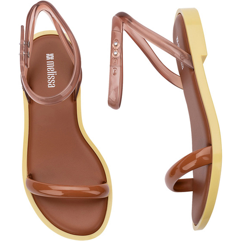 Melissa Melissa Wave Sandal II Ad SANDAL BW606 BROWN/YELLOW