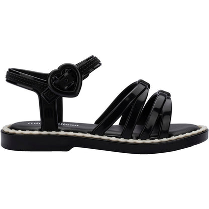 Mini Melissa Mini Melissa Aurora Bb SANDAL BU790 BLACK/BEIGE
