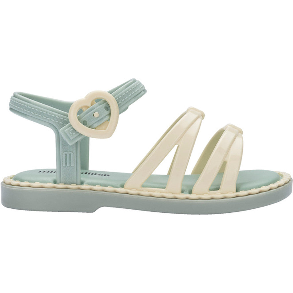 Mini Melissa Mini Melissa Aurora Bb SANDAL BU793 GREEN/BEIGE