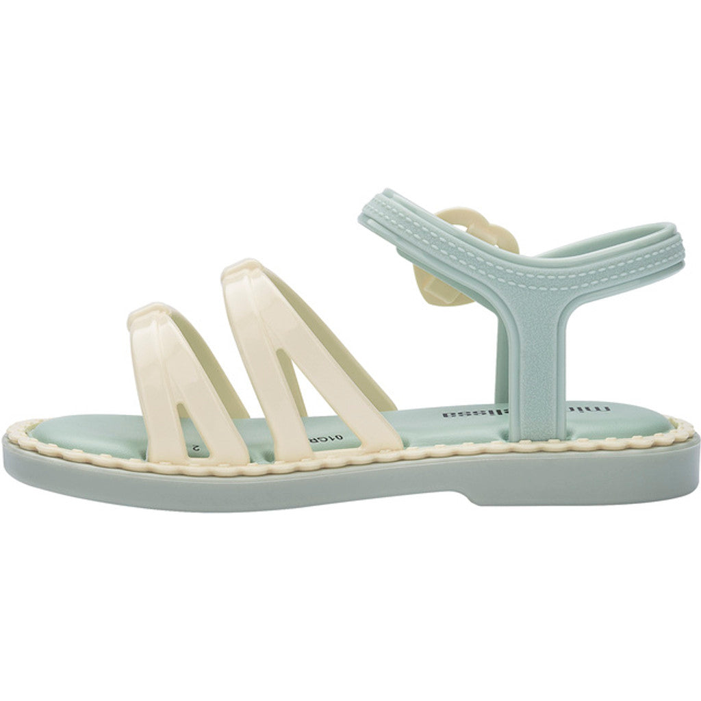 Mini Melissa Mini Melissa Aurora Bb SANDAL BU793 GREEN/BEIGE