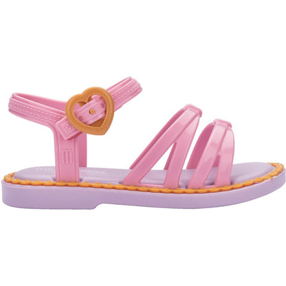 Mini Melissa Mini Melissa Aurora Bb SANDAL BU794 LILAC/YELLOW/PINK