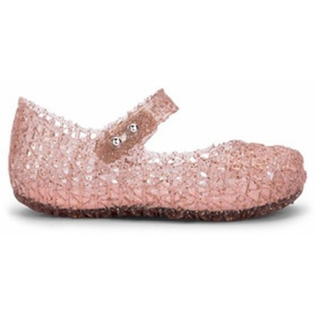 Mini Melissa Mini Melissa Campana Papel Bb BALLERINA BW764 GLITTER PINK