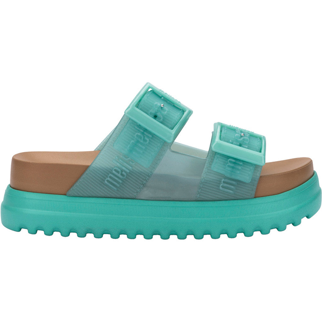 Mini Melissa Mini Melissa Cozy M Lover Platform INF  BT639 PEARL GREEN/BEIGE