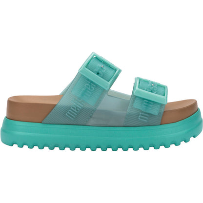 Mini Melissa Mini Melissa Cozy M Lover Platform INF  BT639 PEARL GREEN/BEIGE