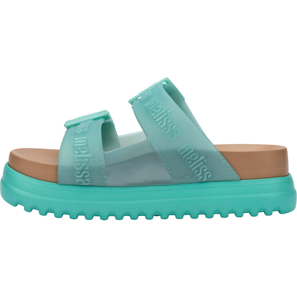 Mini Melissa Mini Melissa Cozy M Lover Platform INF  BT639 PEARL GREEN/BEIGE