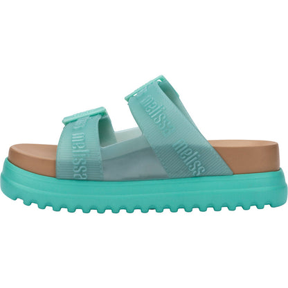 Mini Melissa Mini Melissa Cozy M Lover Platform INF  BT639 PEARL GREEN/BEIGE