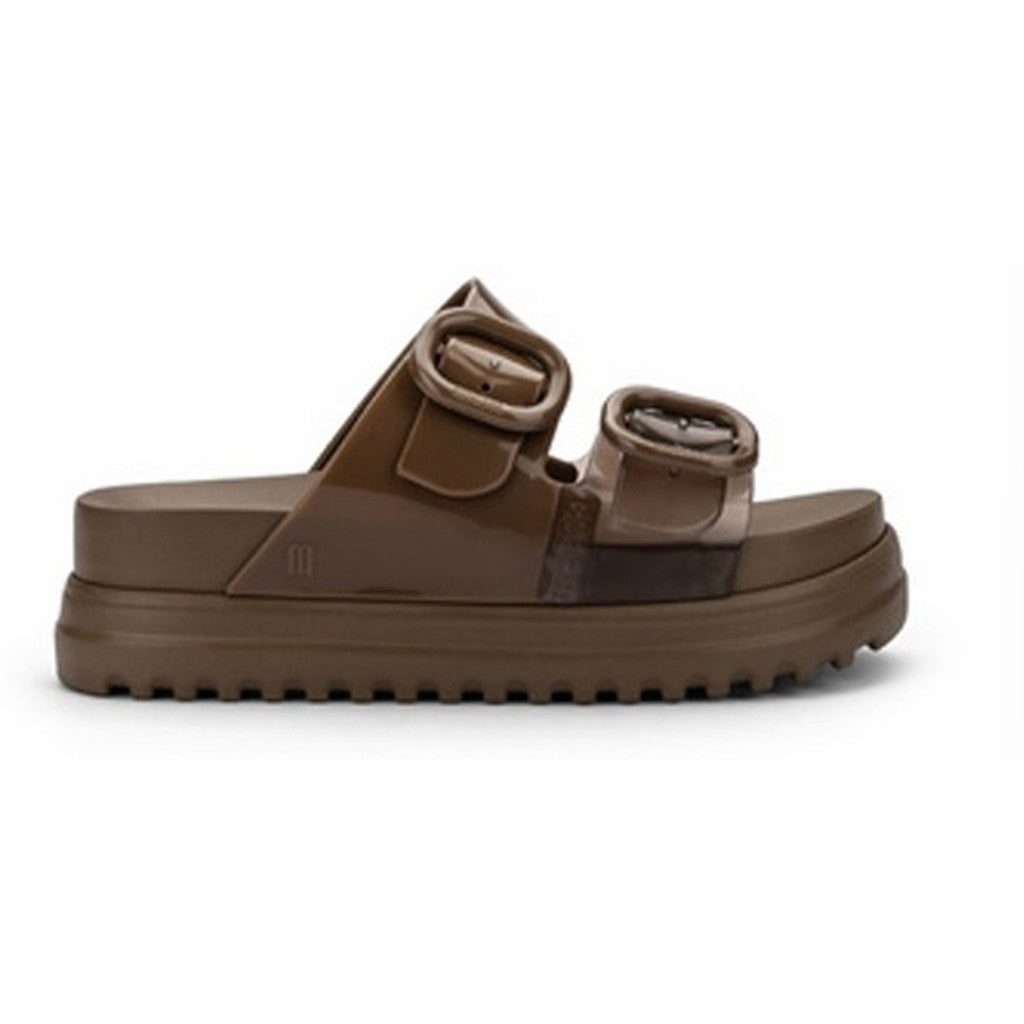 Mini Melissa Mini Melissa Cozy Platform INF SANDAL BU285 TRANSPARENT BROWN