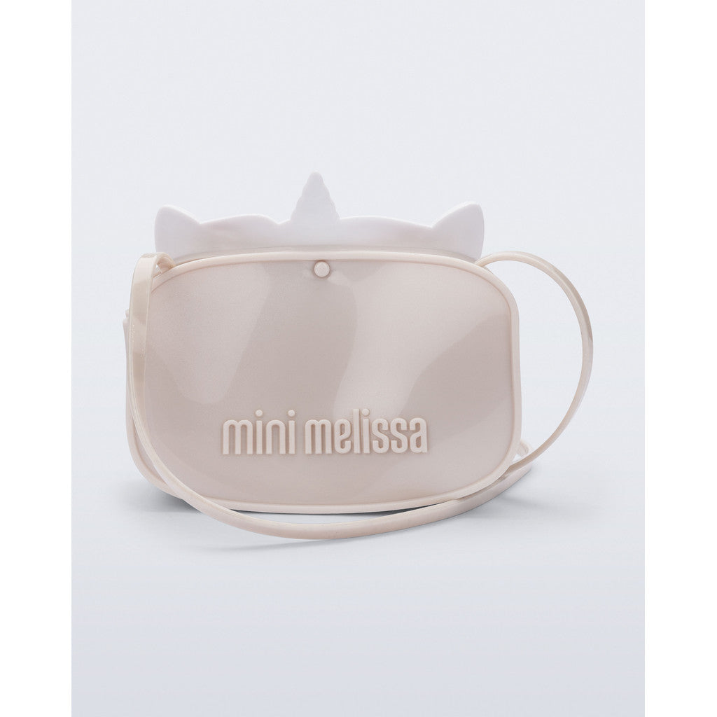 Mini Melissa Mini Melissa Dreamy Uni Bag BAGS BP576 METALLIC BEIGE/WHITE