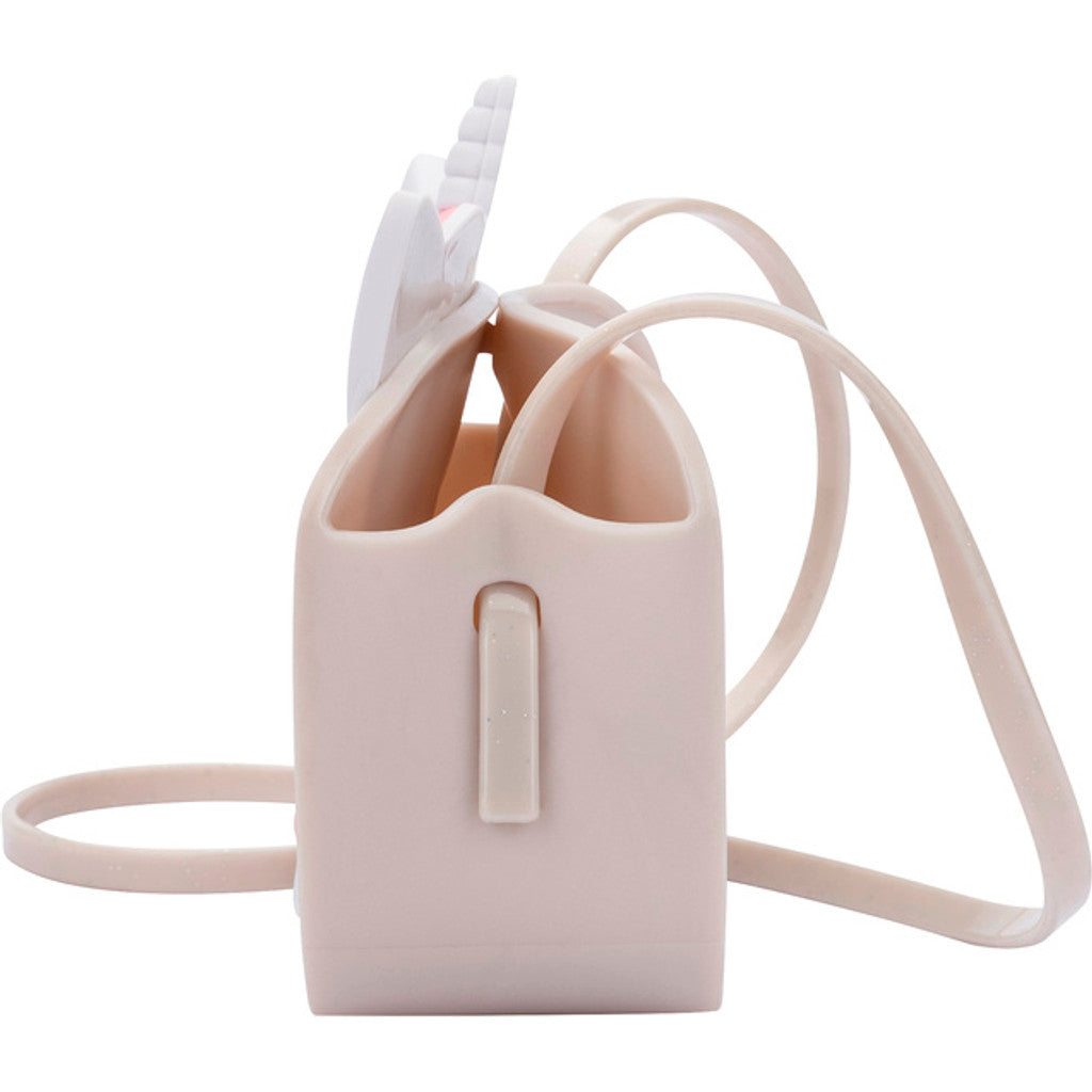 Mini Melissa Mini Melissa Dreamy Uni Bag BAGS BP576 METALLIC BEIGE/WHITE
