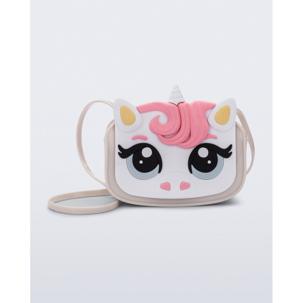 Mini Melissa Mini Melissa Dreamy Uni Bag BAGS BP576 METALLIC BEIGE/WHITE