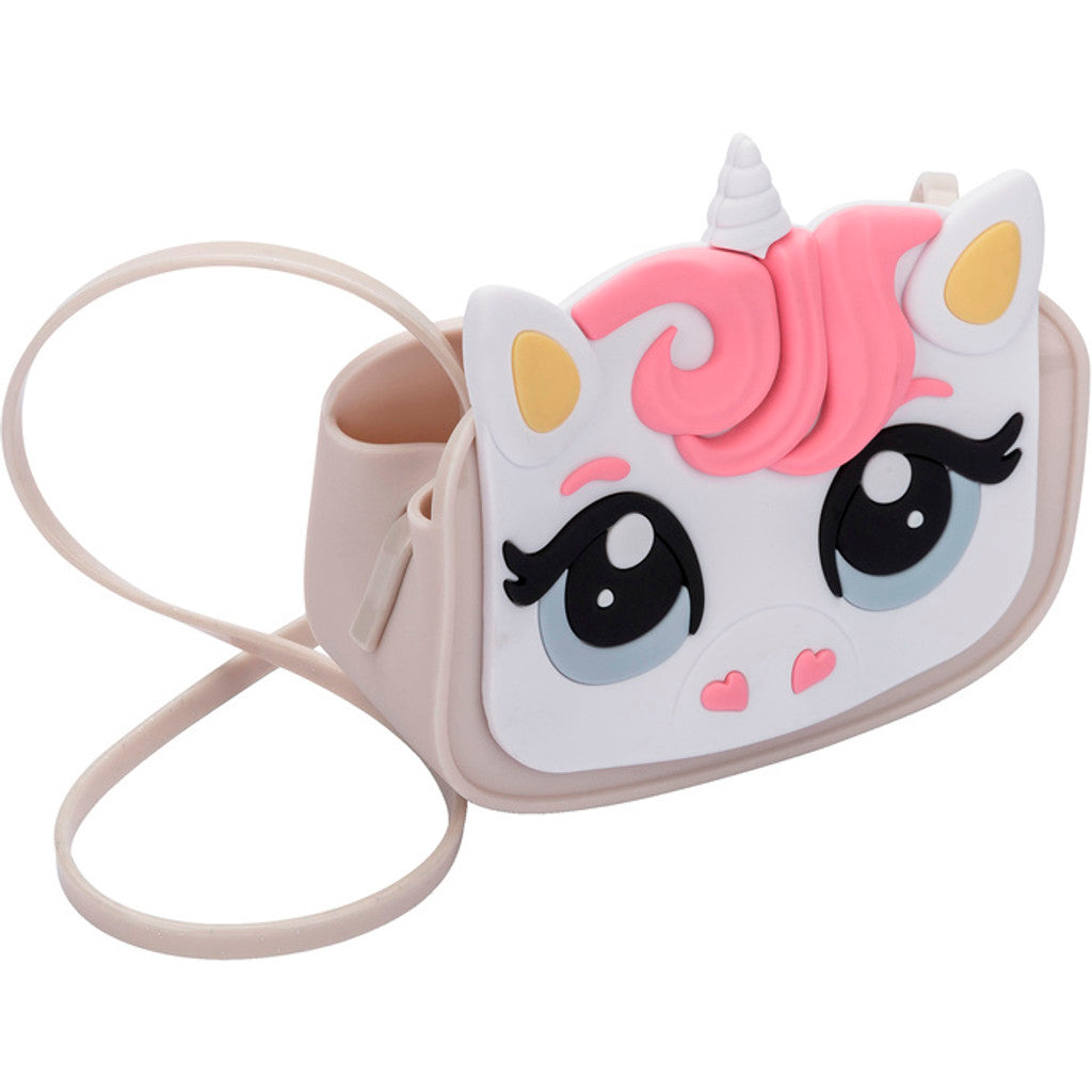 Mini Melissa Mini Melissa Dreamy Uni Bag BAGS BP576 METALLIC BEIGE/WHITE