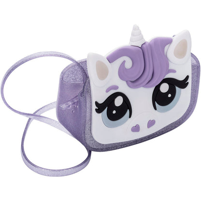 Mini Melissa Mini Melissa Dreamy Uni Bag BAGS BP580 PURPLE GLITTER/WHITE