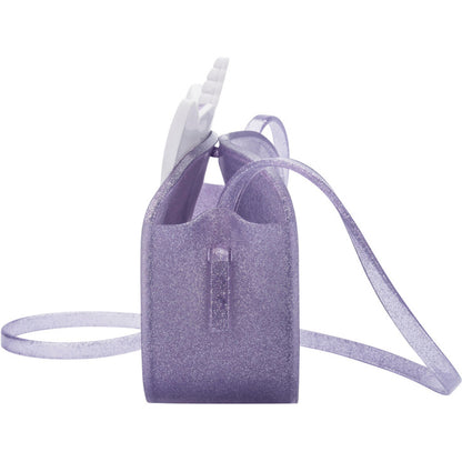 Mini Melissa Mini Melissa Dreamy Uni Bag BAGS BP580 PURPLE GLITTER/WHITE