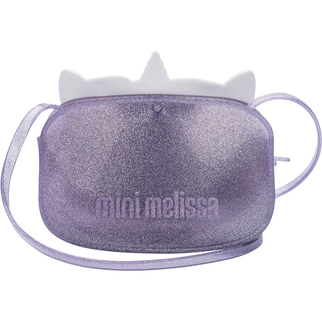 Mini Melissa Mini Melissa Dreamy Uni Bag BAGS BP580 PURPLE GLITTER/WHITE