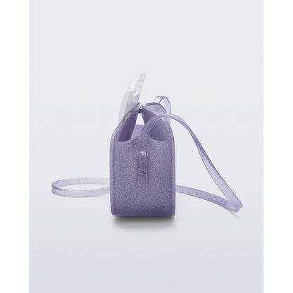Mini Melissa Mini Melissa Dreamy Uni Bag BAGS BP580 PURPLE GLITTER/WHITE