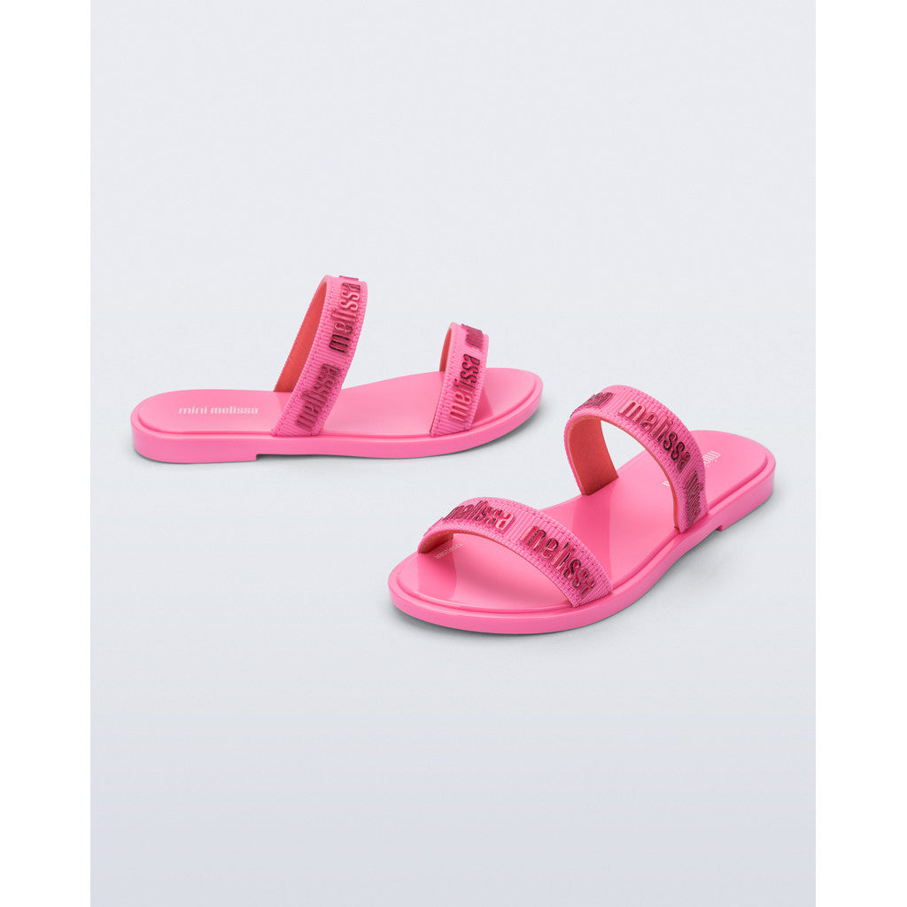 Mini Melissa Mini Melissa Duo M Lover Slide INF  BV199 PINK