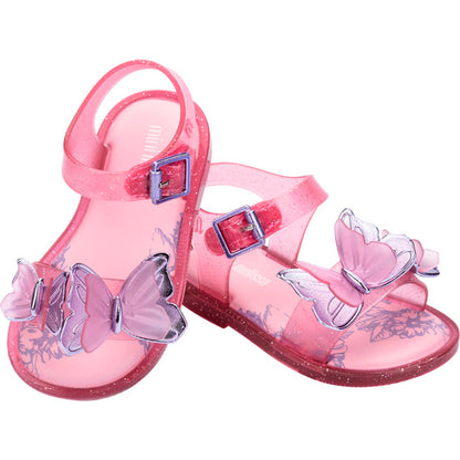 Mini Melissa Mini Melissa Fly Sandal Iii Bb SANDAL BN944 GLITTER PINK