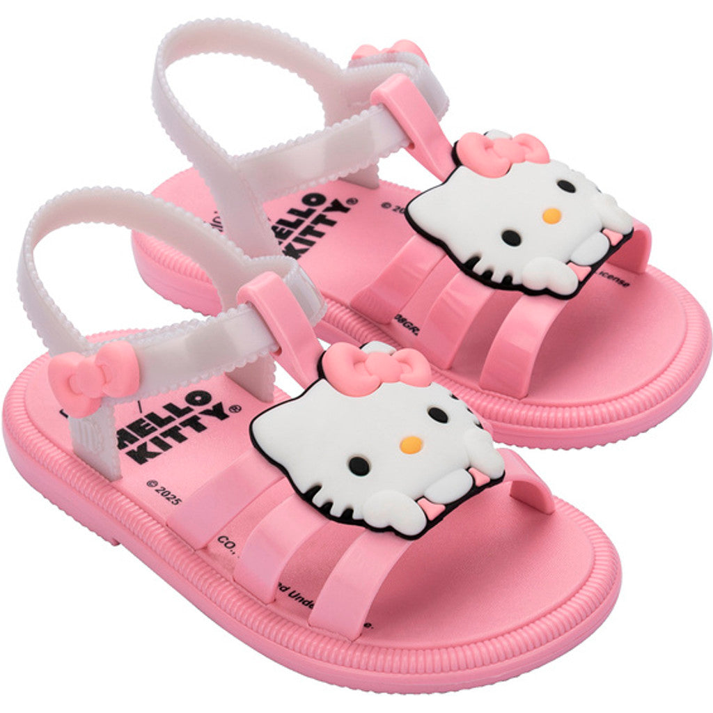 Mini Melissa Mini Melissa Hip x Hello Kitty BB SANDAL BS169 PINK/WHITE