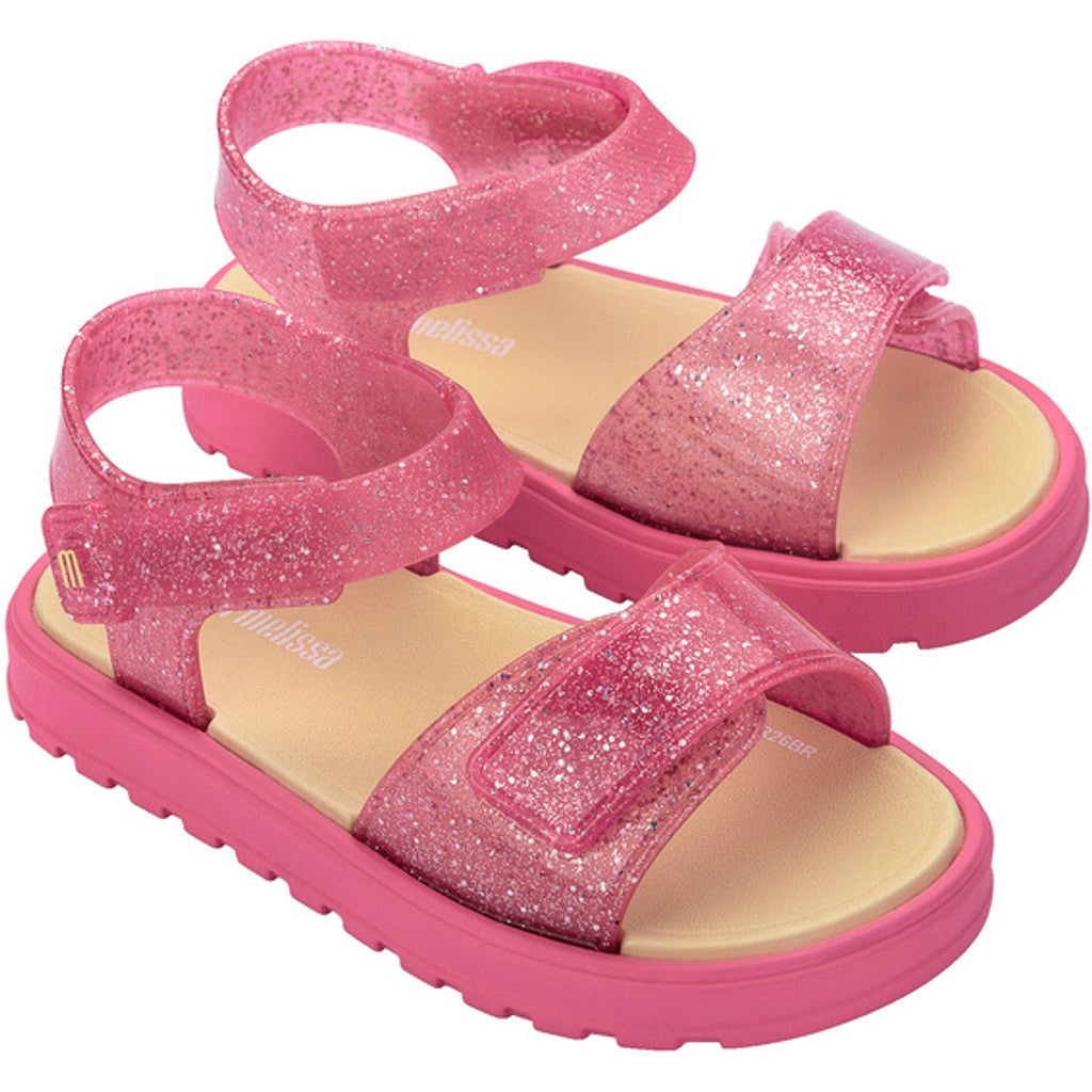 Mini Melissa Mini Melissa Joy BB SANDAL BV319 PINK/YELLOW