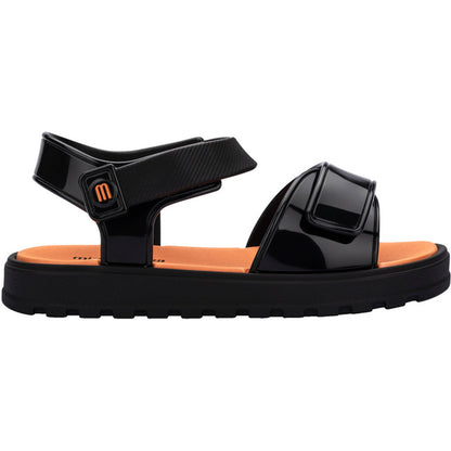 Mini Melissa Mini Melissa Joy BB SANDAL BV321 BLACK/ORANGE