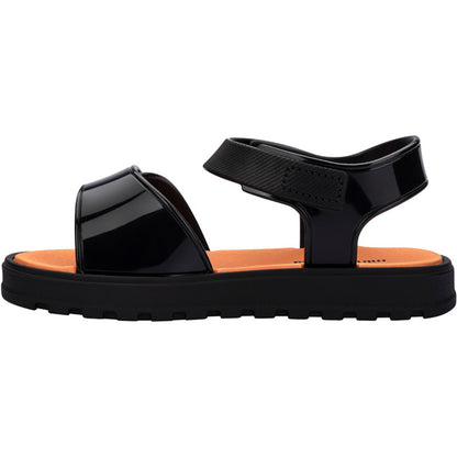 Mini Melissa Mini Melissa Joy BB SANDAL BV321 BLACK/ORANGE